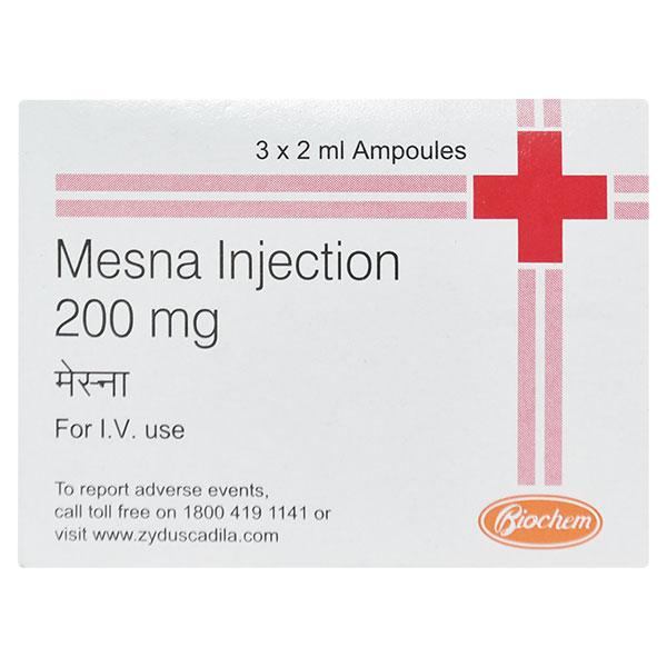 Mesna 200mg Injection 3X2ml - Cancer Oncology-Cyt