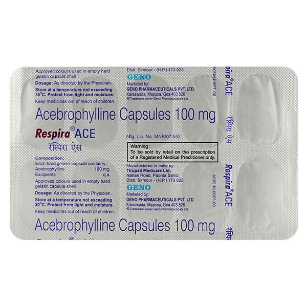 Respira Ace Capsule 10'S - Asthma/COPD-Ast