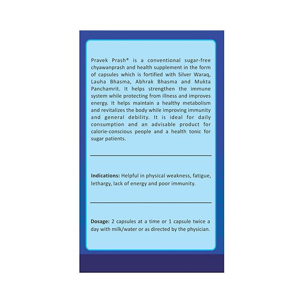 Pravek Pravekprash Capsules 30's - Speciality Medicines