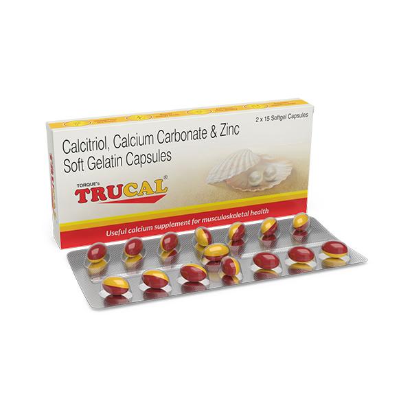 TRUCAL Softgel Capsule 15's - Supplements-Vam