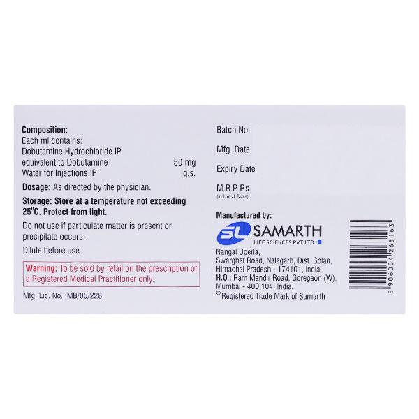 Dobustat 250mg Injection 5ml - Heart Failure-Car