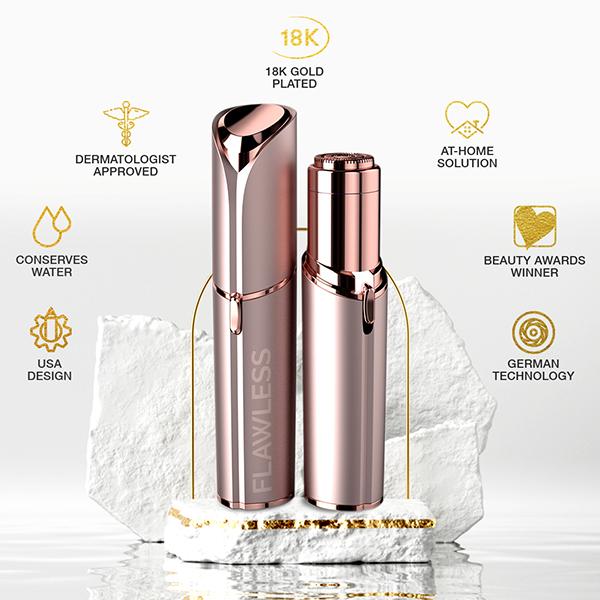 Flawless Facial Hair Remover - Blush - Hair Removal Accessories