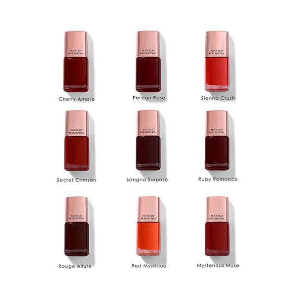 Manish Malhotra Beauty By MyGlamm Gel Finish Nail Lacquer-Sangria Surprise 1 gm - Nail Polish