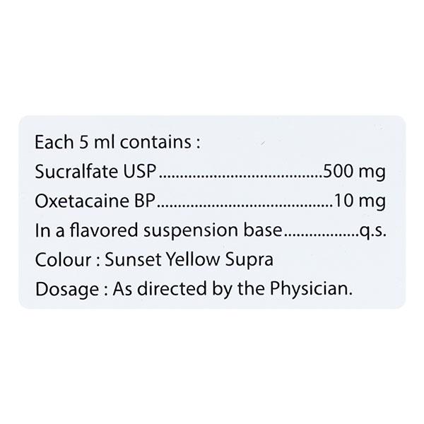 SUCRAZEST O Suspension 200ml - Ulcer/Reflux/Flatulence-Aaa