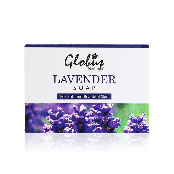 Globus Naturals Lavender Soap For Soft And Beautiful Skin 100 gm - Soaps