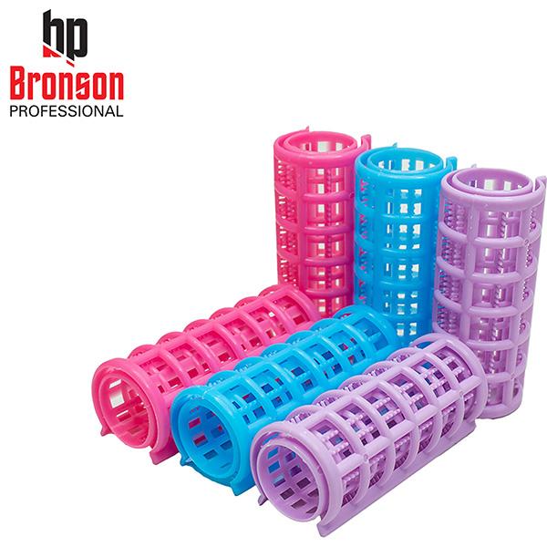 Bronson Professional Roller Curlers Clips For Women (Pack of 10 X 25mm) 1's - Rollers & Curlers