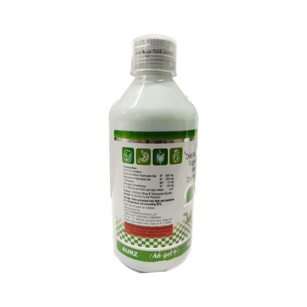 AN GEL + SUGAR FREE MINT FLAVOUR Oral Suspension 200ml - Ulcer/Reflux/Flatulence-Aaa