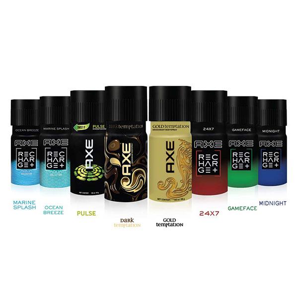 Axe Recharge Game Face Bodyspray 150 ml - Men Deodorants/Roll-Ons