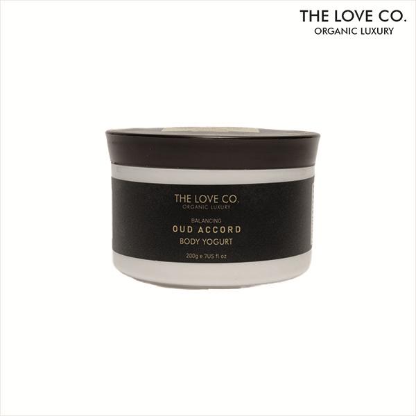 The Love Co. Luxury Oud Accord Body Yogurt - 72 Hour Intense Hydrating Shea Body Butter - Deep Moisturization for Winters With Pure Shea Butter for Nourishing Essential Body Care 200 gm - Body Butter