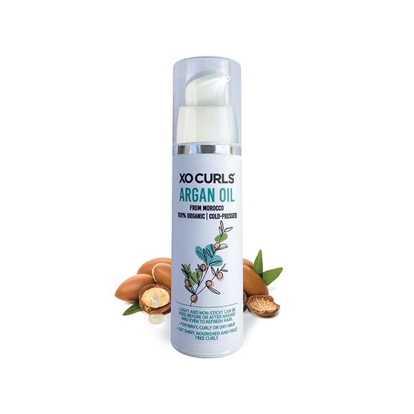 Xo Curls 100% Pure Organic Argan Oil, Cold-Pressed 30 ml
