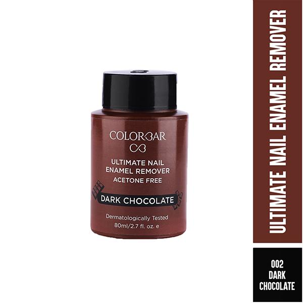 Netmeds | Colorbar Ultimate Nail Enamel Remover - Acetone Free Dark Chocolate - 002 80 ml
