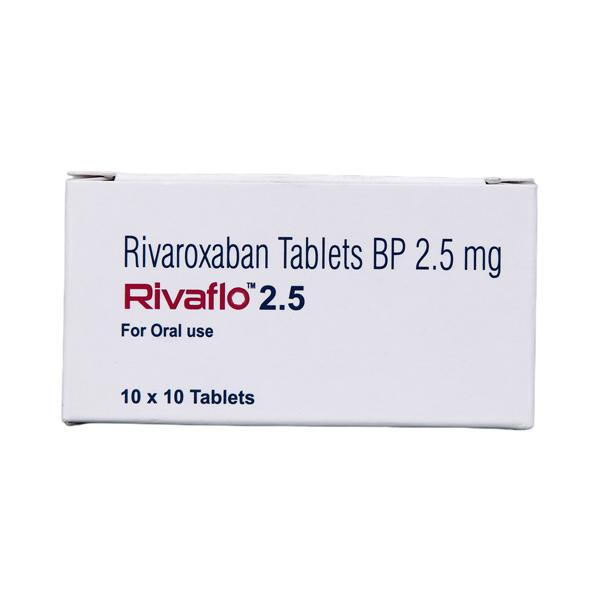 RIVAFLO 2.5 Tablet 10's - Blood Clot-Ant