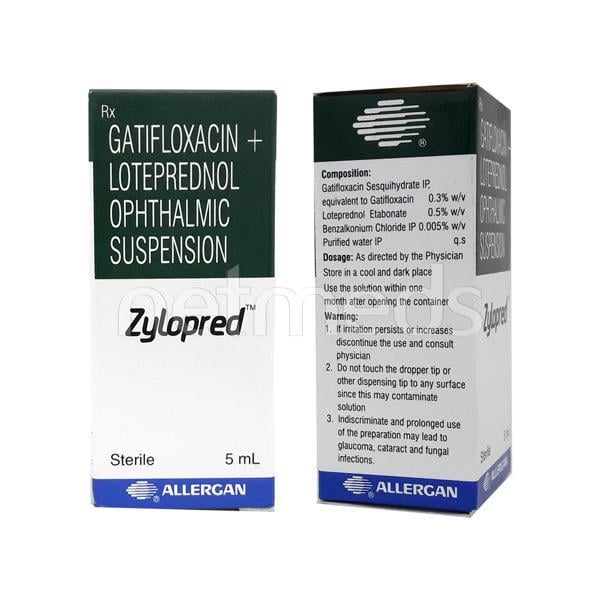 Netmeds | Zylopred Ophthalmic Suspension 5ml