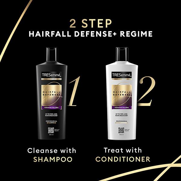 TRESemme Hairfall Defense+ Conditioner, 190ml - Conditioners