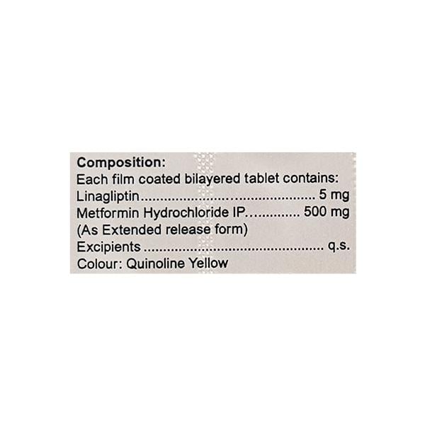 ONDERO MET OD 500mg Tablet 10's - Diabetes-Ant