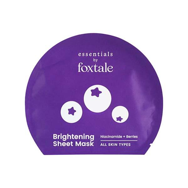 Netmeds | Foxtale Essentials Brightening Sheet Mask with Niacinamide and Berries 26 gm