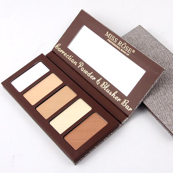 Netmeds | Miss Rose 5 Shades In 1 Compact Palette 7003 - 014N 20 gm