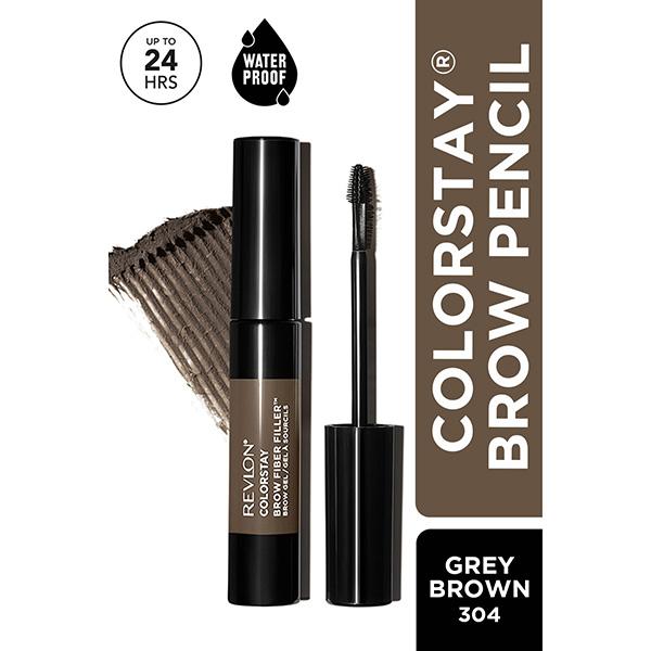 Netmeds | Revlon Colorstay Brow Fiber Filler Gel - Grey Brown 6.8 ml