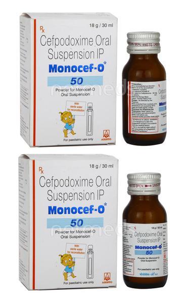 Monocef O 50mg Dry Syrup 30ml - Bacterial Infections-Cep