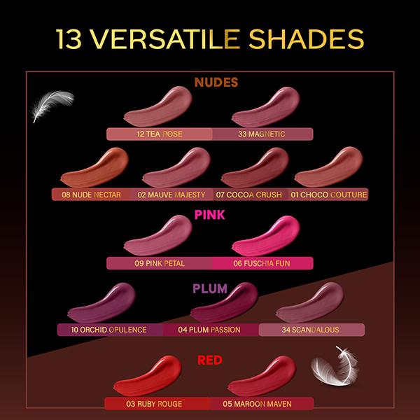 Faces Canada Comfy Matte Wow Liquid Lipstick - Cocoa Crush 07 3.8 ml - Liquid Lipsticks