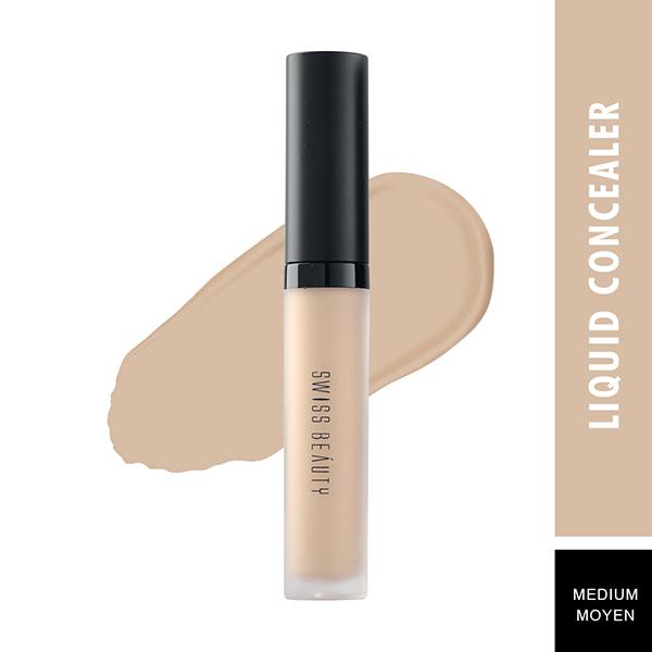 Swiss Beauty Liquid Concealer - (Medium Moyen) 5.6 gm - Concealer