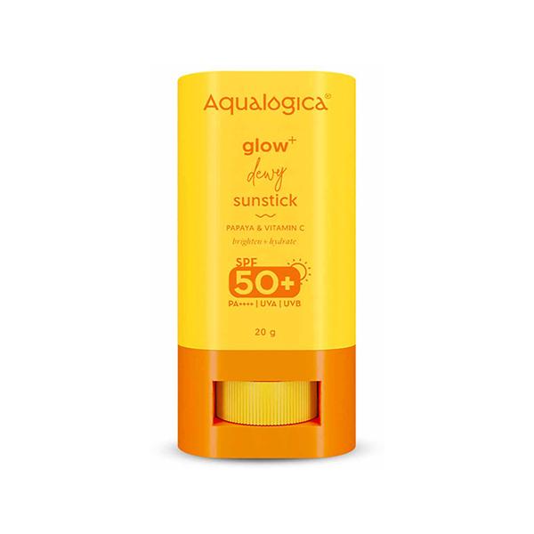 Netmeds | Aqualogica Glow + Dewy Sunstick With Papaya & Vitamin C 20 gm