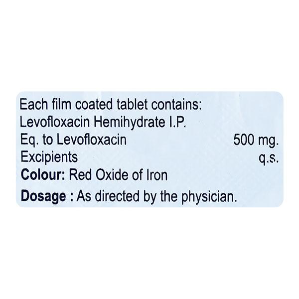 CUFLOX 500 Tablet 10's - Bacterial Infections-Qui