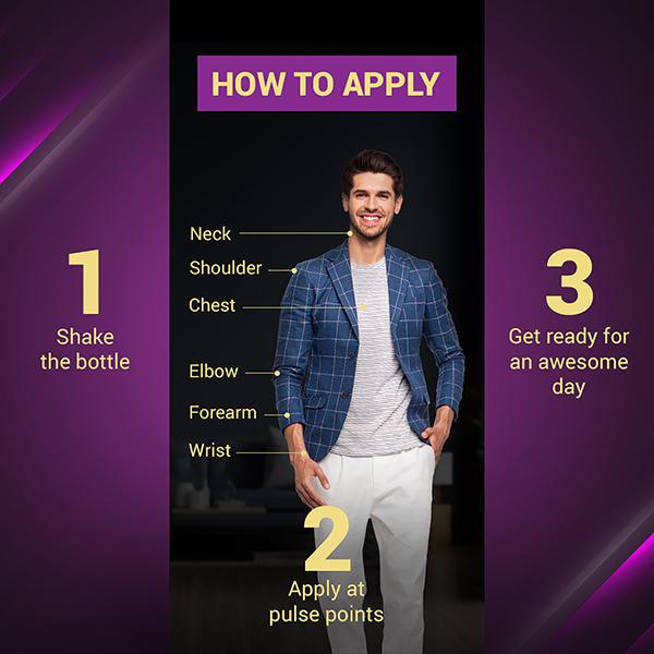 Park Avenue Eau De Perfum - Euphoria 100 ml - Men Deodorants/Roll-Ons