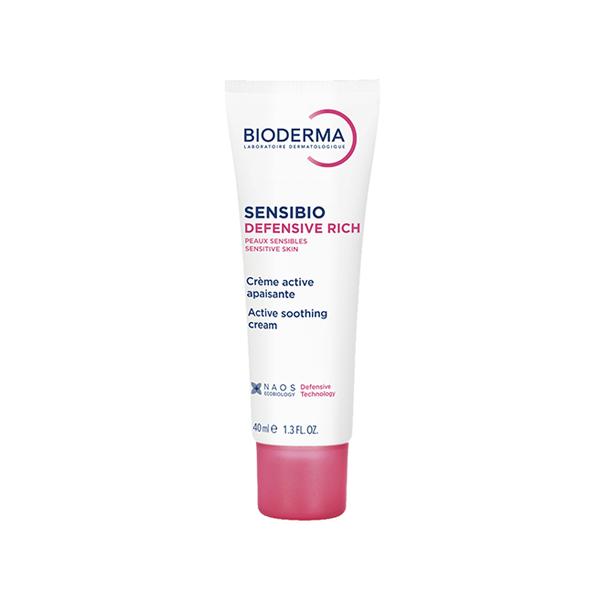 Netmeds | Bioderma Sensibio Defensive Rich Active Soothing Cream Hydration/Moisturisation 12h Nutrition 40 ml