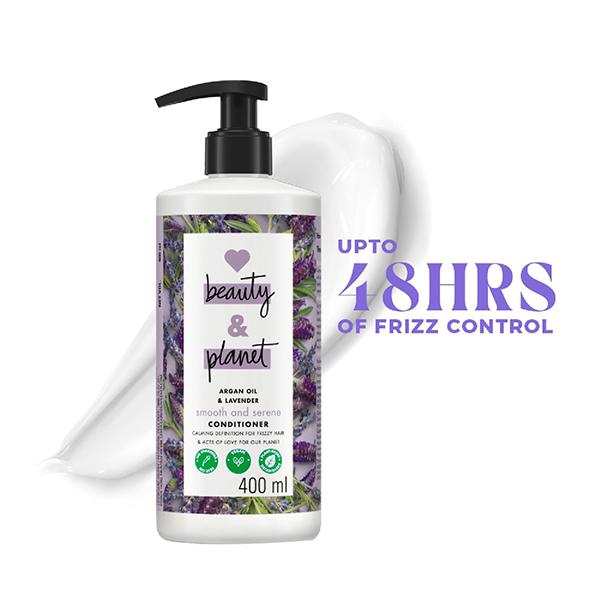 Netmeds | Love Beauty And Planet Argan Oil and Lavender Paraben Free Smooth and Serene Conditioner 400 ml