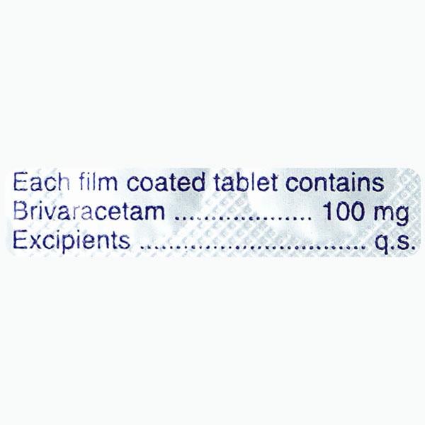 BRIVEPSY 100 Tablet 14's - Epilepsy/Convulsion-Ant