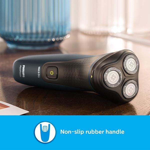 Philips Cordless Electric Shaver, 3D Pivot & Flex Heads, 27 Comfort Cut Blades (S1121/45) 1's - Shavers