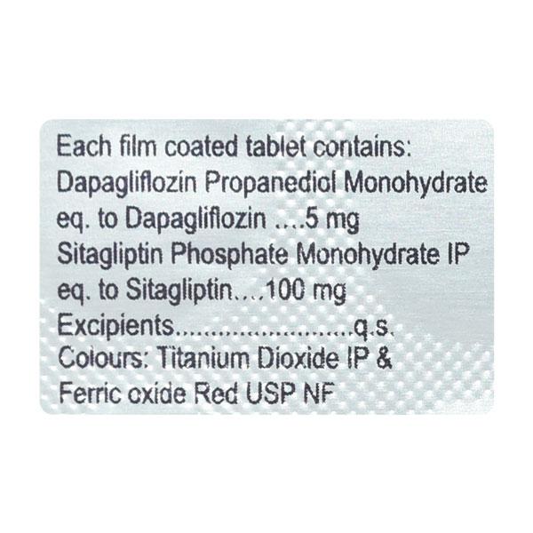 SIDACOR 5/100 Tablet 10's - Diabetes-Ant