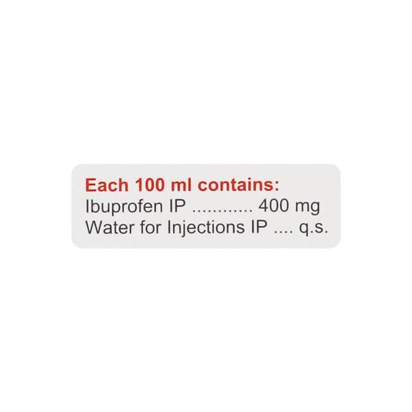 IBUGESIC Infusion 100ml - Pain relief-Nsa