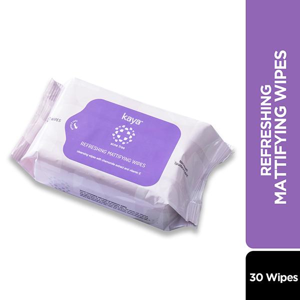 Netmeds | Kaya REFRESHING MATTIFYING WIPES 30's