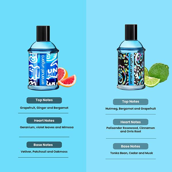 Emanuel Ungaro Fresh for Him 30ml + for Him 30ml EDT 2's - Perfumes (Edt/Edp)