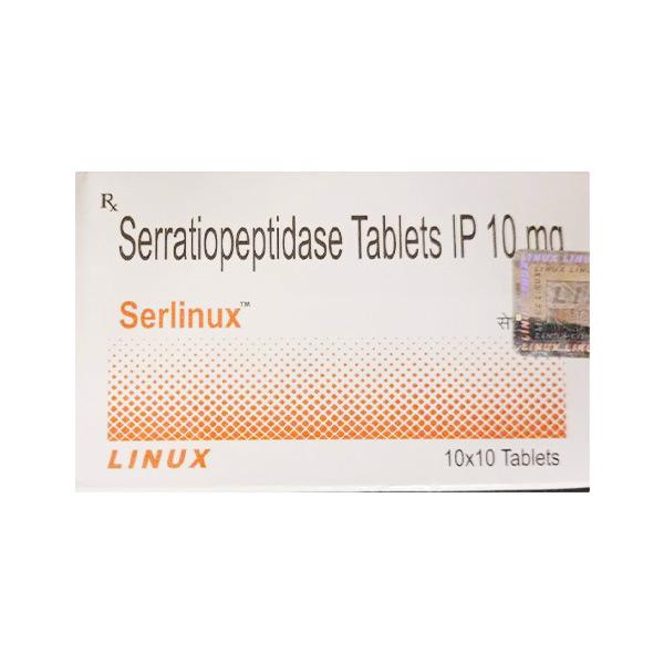 Serlinux Tablet 10'S - Pain relief-Ant