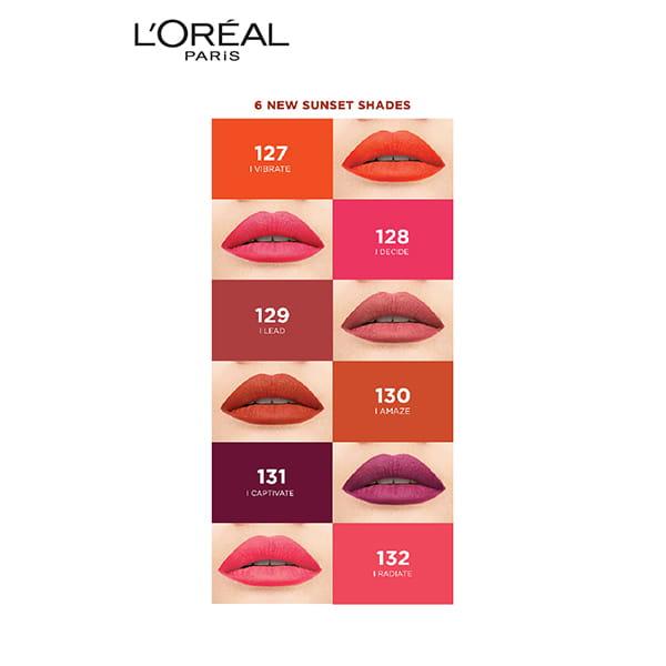 L'Oreal Paris Rouge Signature Matte Liquid Lipstick 131 I Captivate 7 Gm - Lipsticks