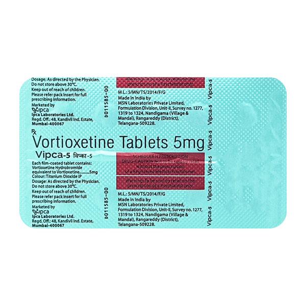 VIPCA 5 Tablet 10's