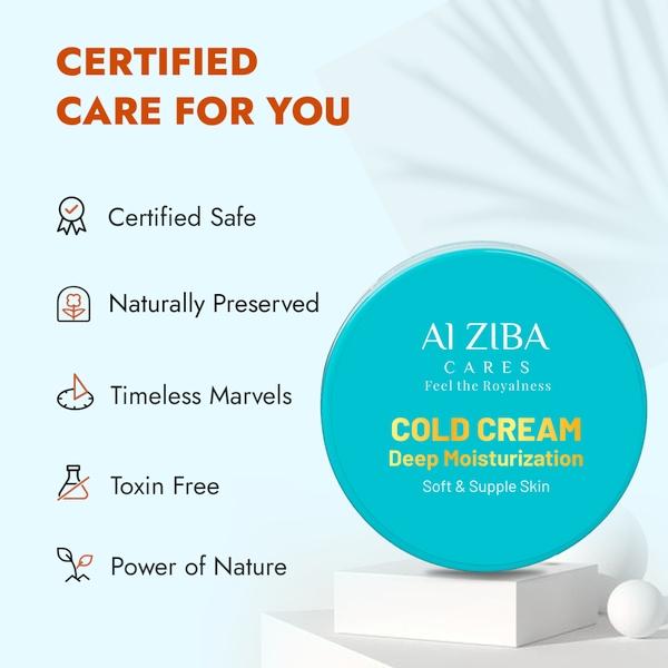 Alziba Cares Deep Moisturization Cold Cream 100 g - Creams/Oils/Lotions