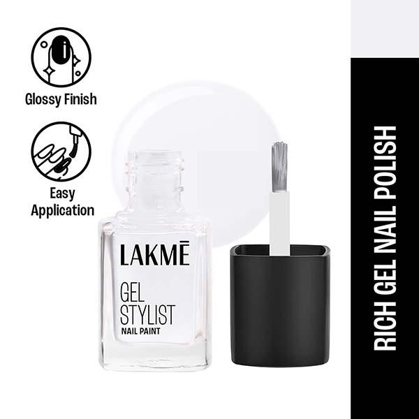Netmeds | Lakme Absolute Gel Stylist Nail Color Top Coat 12 ml