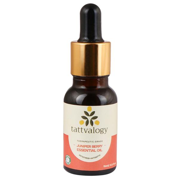 Tattvalogy Juniper Berry Essential Oil Therapeutic Grade 15 ml - Essential Oils