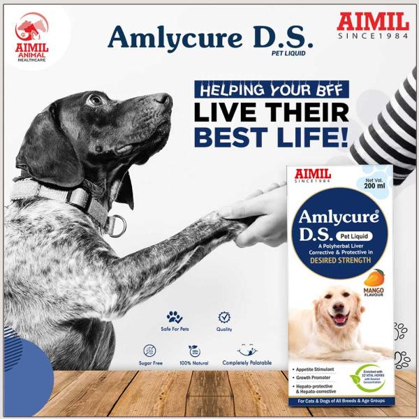 AIMIL Amlycure D.S. PET Liquid 200 ml - Pet Healthcare