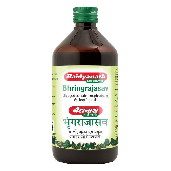 Netmeds | Baidyanath Bhringrajasav Syrup 450 ml