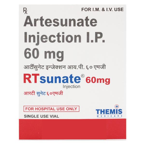 RTSUNATE 60 Injection 1's - Malarial