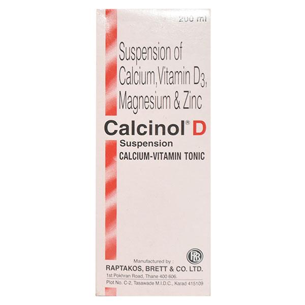 Calcinol D Suspension 200ml - Supplements-Cal