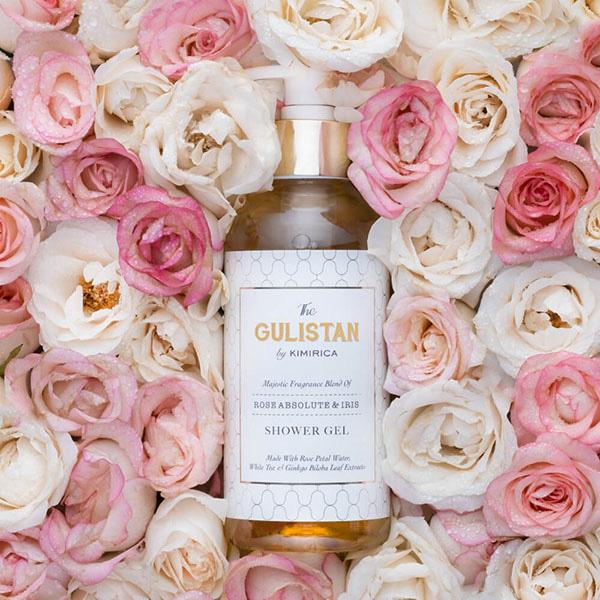Kimirica The Gulistan Shower Gel, with Goodness of Rose Water, White Tea & Ginkgo Biloba 300ml - Shower Gels & Body Wash