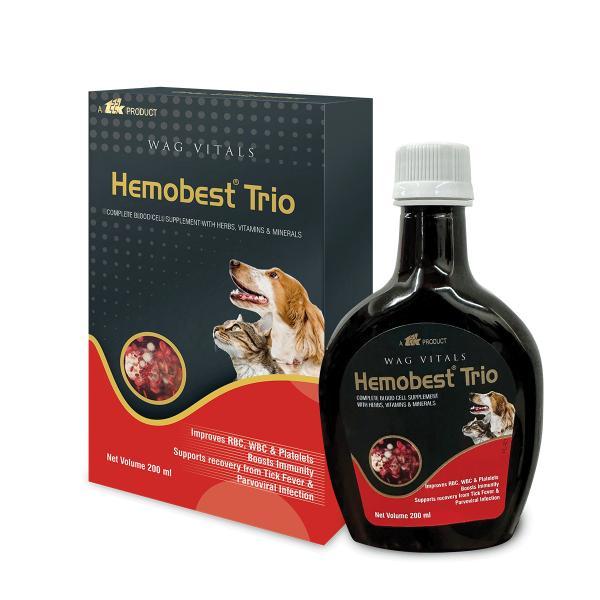 Netmeds | Hemobest Trio Complete Blood Cell Supplement With Herbs Vitamins & Minerals Liquid 200 ml