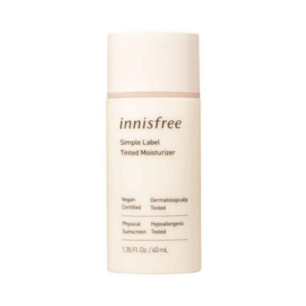 Innisfree Simplelabel Tinted Moisturizer (Light) 40 ml - Bb & Cc Creams