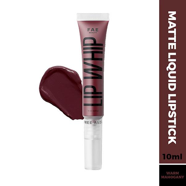 FAE Beauty Lip Whip 12H Matte Liquid Lipstick - Tempt 10 gm - Liquid Lipsticks